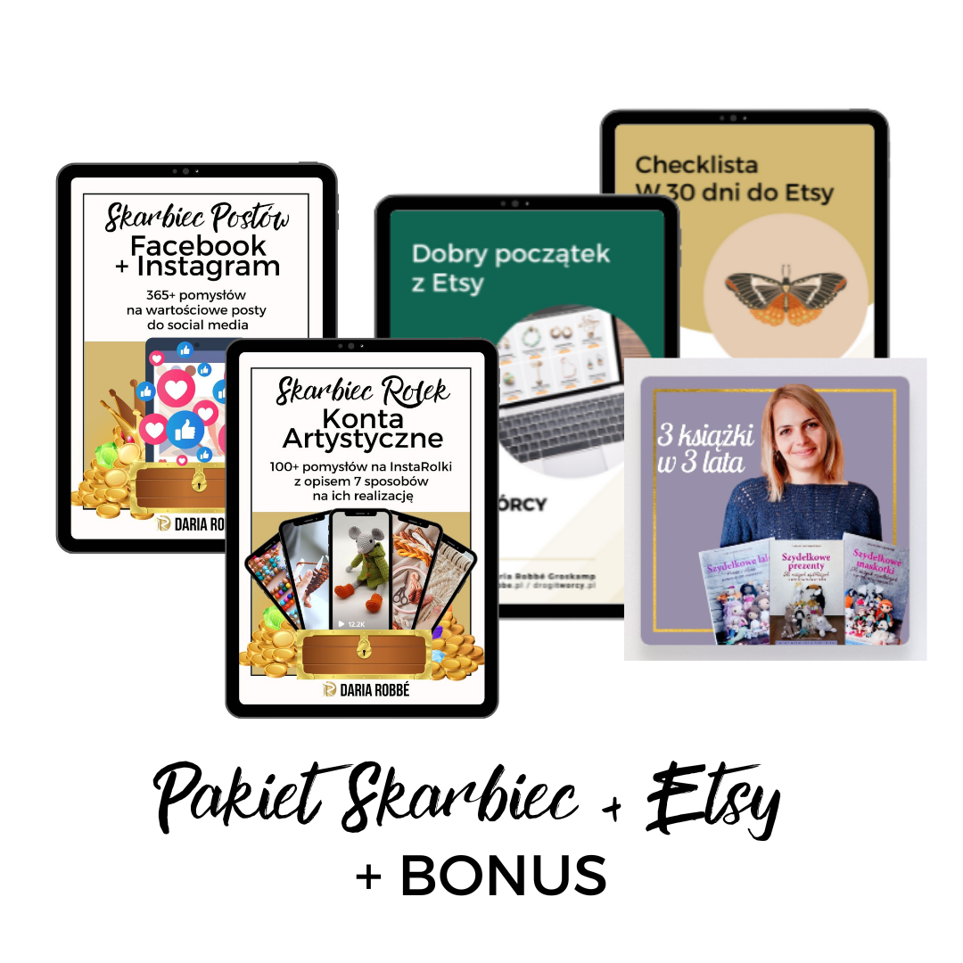 Pakiet Skarbiec + Etsy + Bonusowe nagranie
